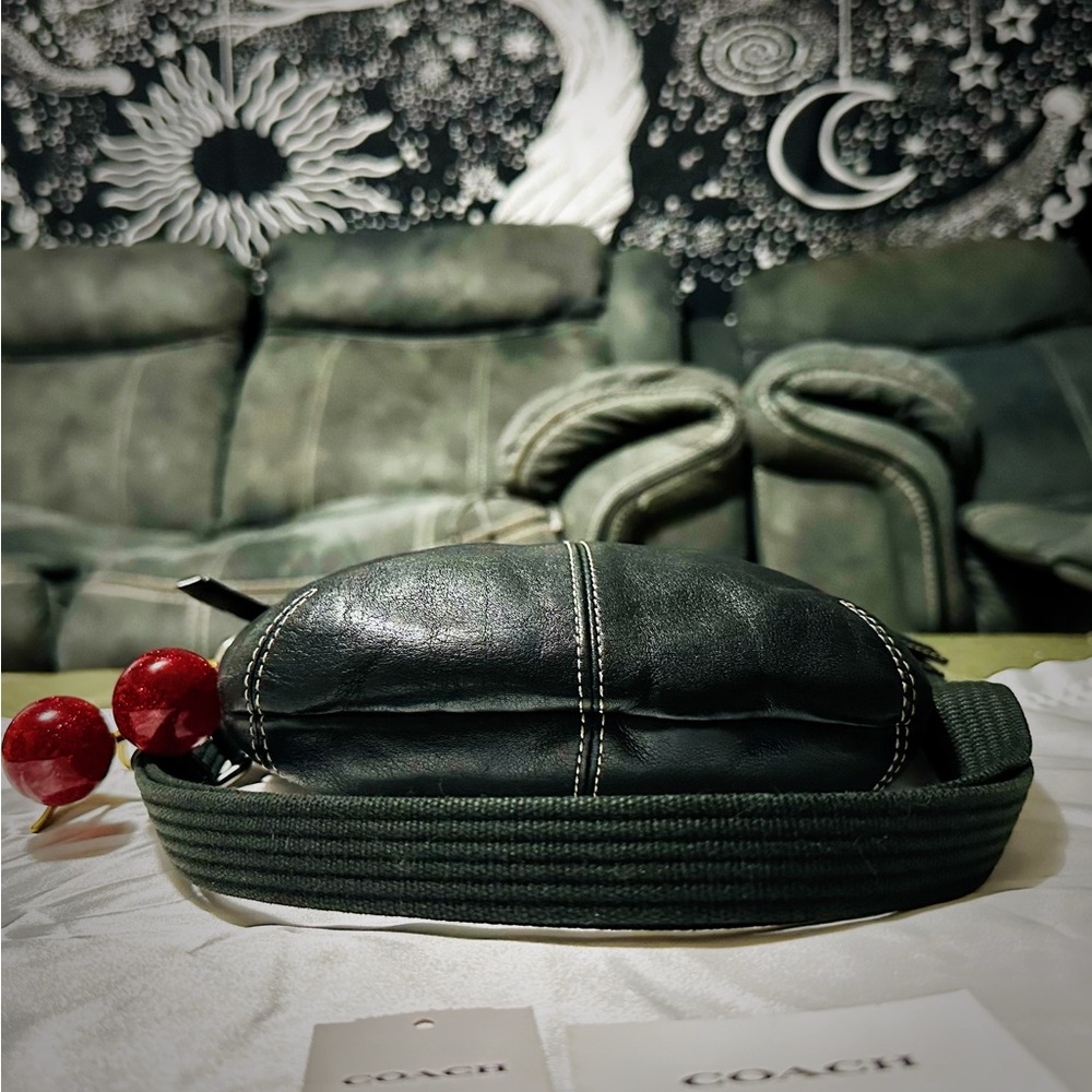 Vintage Coach soho shoulder bag Black soft Leather Crossbody Bag - Picture 13 of 17